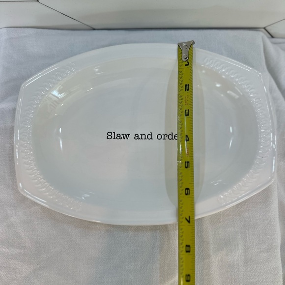 Mud Pie serving dish Slaw and Order - Picture 7 of 7